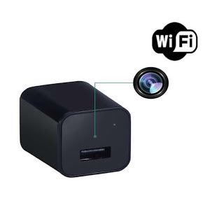 Incarcator de priza cu camera HD Wireless