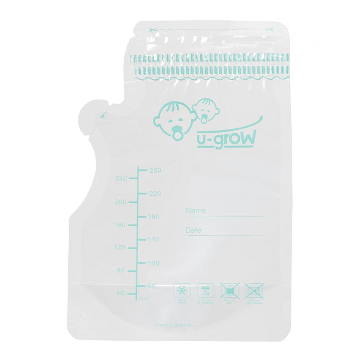 Pungi stocare lapte matern 30buc