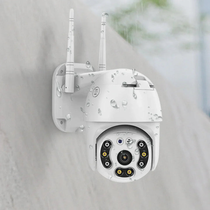 Pachet 2 x camera supraveghere WIFI, 2MP, FULL HD, vedere color noaptea, Micro SD, Rotire 360, detectie forma umana