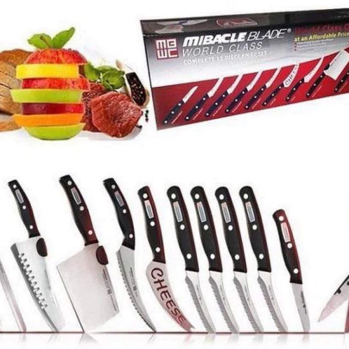 Set 13 Unelte Culinare Profesionale, Lama Inox