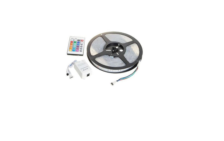 Banda LED RGB multicolor cu telecomanda 5 metri