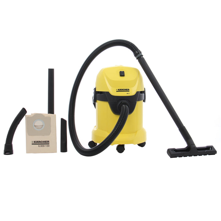 Aspirator Karcher WD 3 1.629-800.0, cu sac, multifunctional, aspirare uscata si umeda, 17 l, 1000 W