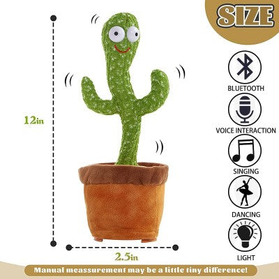 Jucarie cactus, canta, danseaza si imita cuvinte