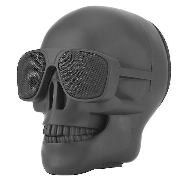 Cap de craniu difuzor bluetooth fara fir, card U disc mana subwoofer difuzor