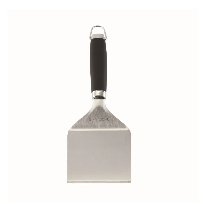 Spatula pentru plancha, Naterial, otel inoxidabil, 30 cm
