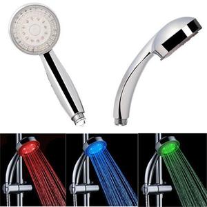 Cap de dus cu led colorat si senzor de caldura