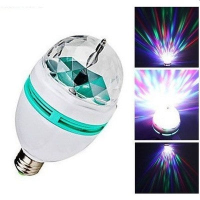 Bec Rotativ Multicolor cu LED