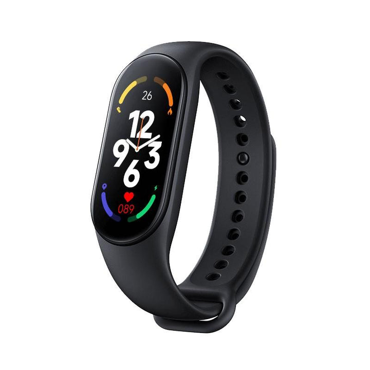 Bratara fitness M7, monitorizare ritm cardiac, tensiune, pedometru, notificari, apeluri
