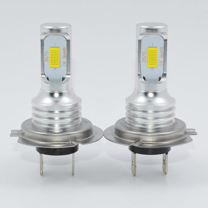 Set 2 becuri auto LED H7, 4000LM, 6000K, 80W