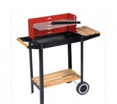 Gratar pentru gradina,cu roti