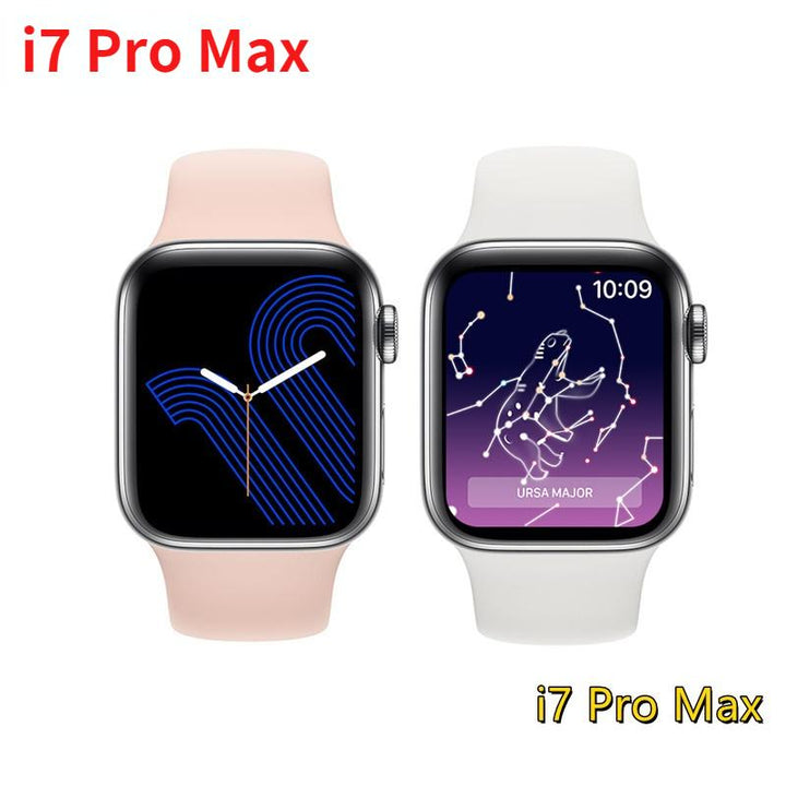 Ceas Smartwatch i7 Pro Max, tehnologie de ultima generatie, ecran 1.75 inch, functii multiple, CULORI DISPONIBILE: NEGRU
