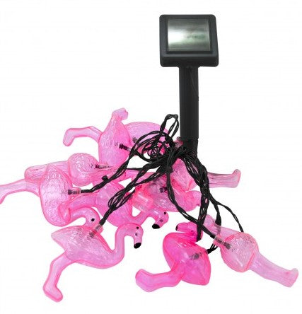 Ghirlanda solara Flamingo LED