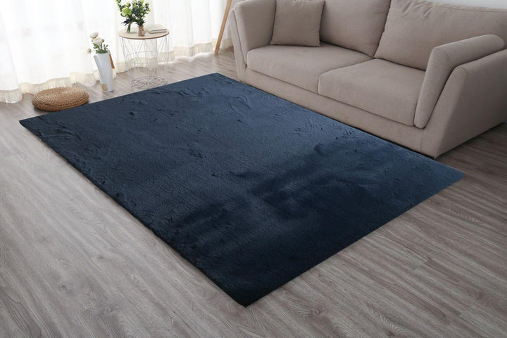 Covor shaggy soft blanita 70 × 140 Navy