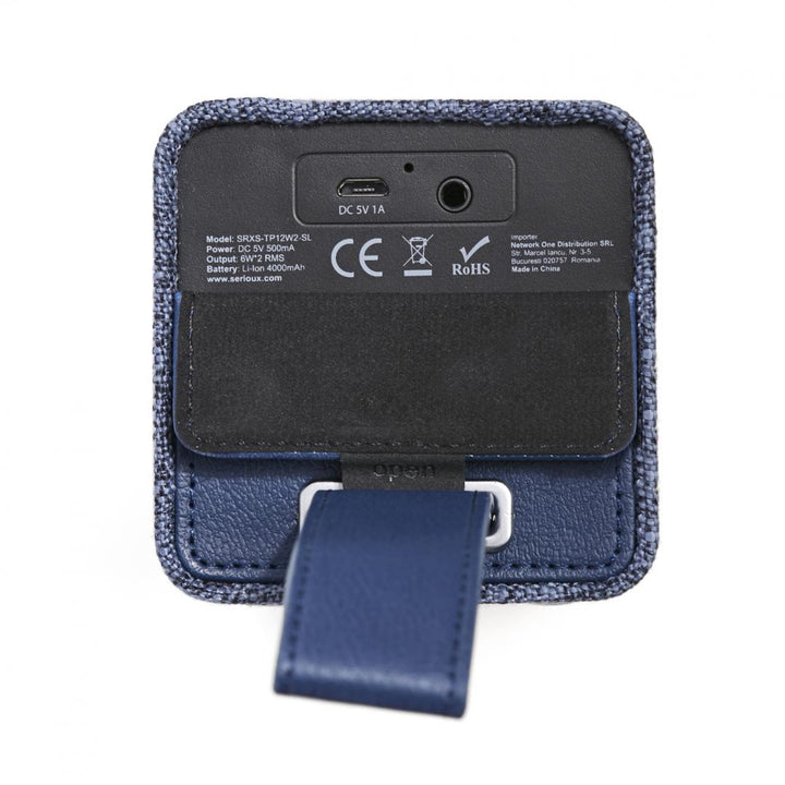 Boxa bluetooth Serioux, portabila, WAVE CUBE 12W, frecventa de raspuns