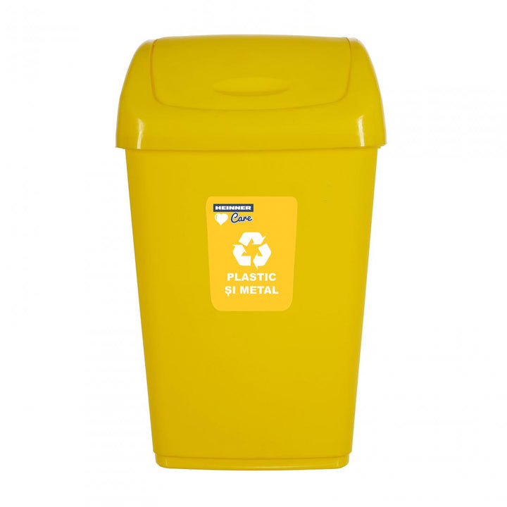 ﻿COS GUNOI CAPAC BATANT, RECICLARE ECO 35 L, GALBEN