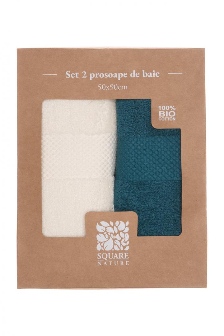 SET 2 PROSOAPE BAIE 50X90 CM – BLUE MIX Square