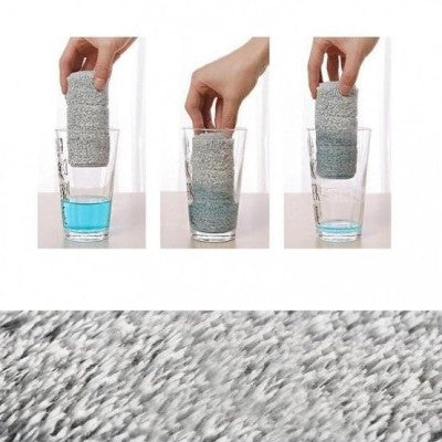 Set 3 rezerve din microfibra pentru mop plat, putere mare de absorbtie